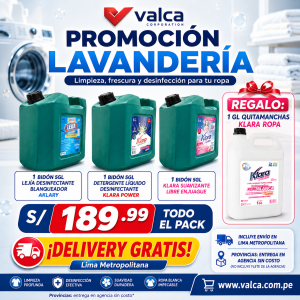 PACK LAVANDERIA BIDONES 