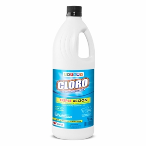 CLORO DESINFECTANTE BLANQUEADOR AKLARY 1L.